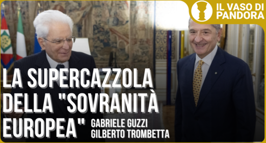 Quirinale e Banca d'Italia, le "alici" nell'UE delle meraviglie - Gilberto Trombetta Gabriele Guzzi